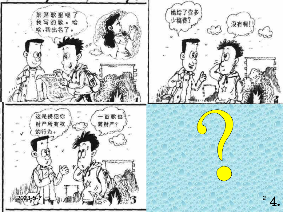 八年级下册道德与法治课件-无形的财产-2.ppt_第2页