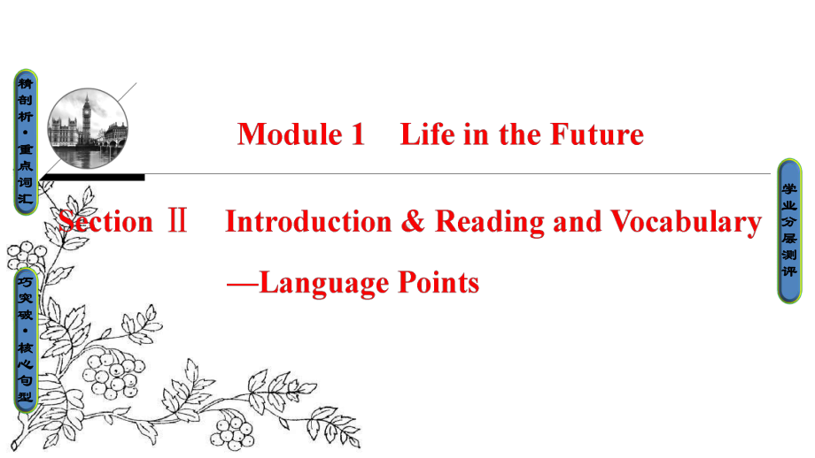 高中英语外研版必修4课件：Module-1-Section-Ⅱ-Introduction-&-Reading-and-Vocabulary—Language-Points.ppt_第1页