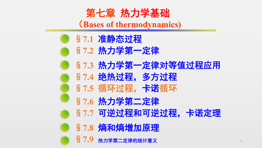 高中物理竞赛课件第七章-热力学基础-.ppt_第2页