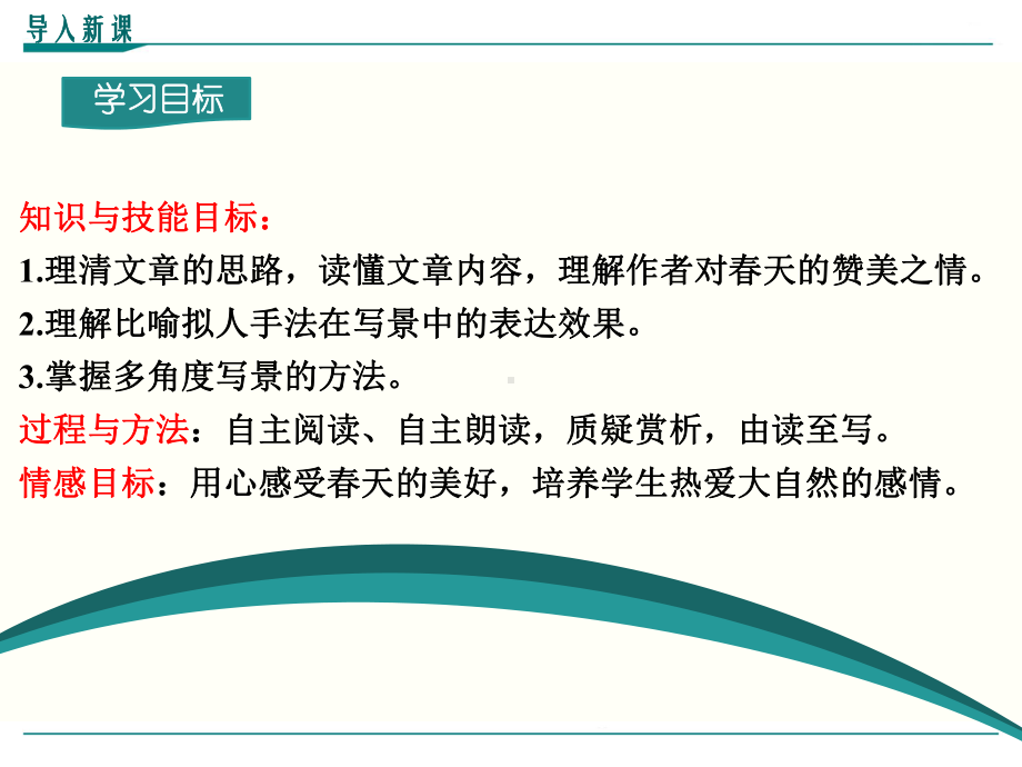 部编苏教版七年级语文上册《春》优秀课件.ppt_第2页