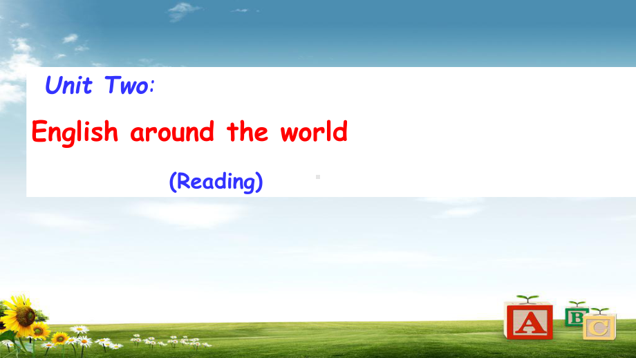 高中高一英语unit2English-around-the-world课件.ppt_第1页