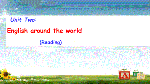 高中高一英语unit2English-around-the-world课件.ppt