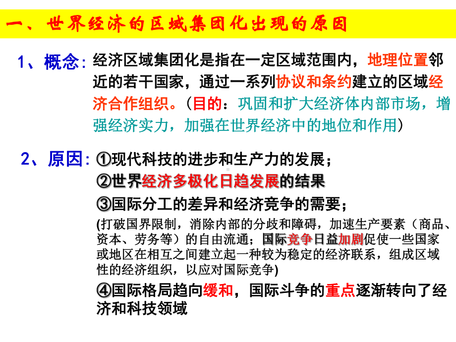 高中历史必修2第23课世界经济的区域集团化课件.ppt_第2页