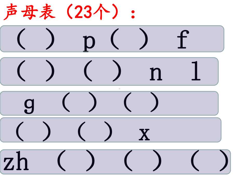 全国通用一年级上册语文课件声母、韵母、整体认读音节-拼读-.ppt_第3页