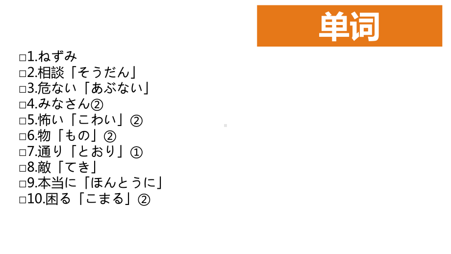 第16课ねずみの相談 ppt课件 -2023新人教版《初中日语》必修第一册.pptx_第3页