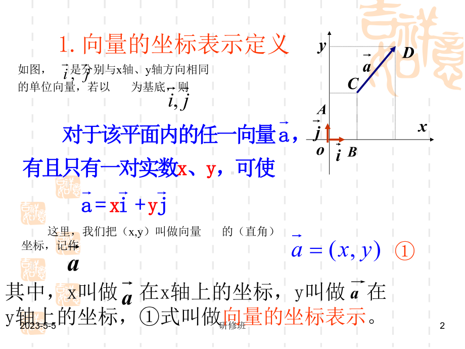 高中数学平面向量的坐标表示课件2.ppt_第2页