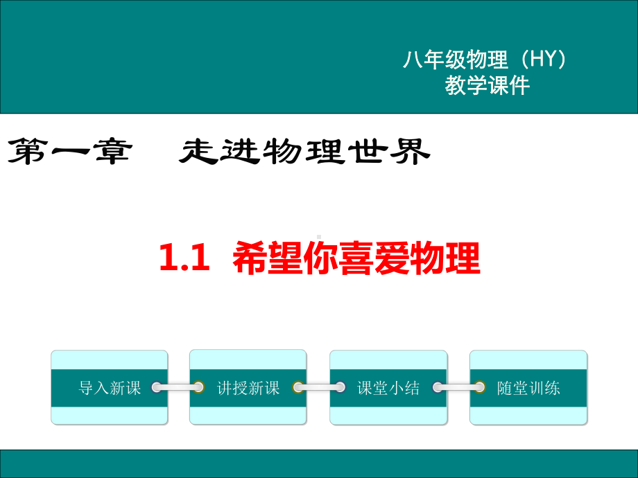 沪粤版八年级物理上册第一章-走进物理世界-课件.pptx_第1页