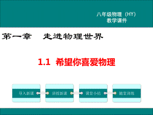 沪粤版八年级物理上册第一章-走进物理世界-课件.pptx