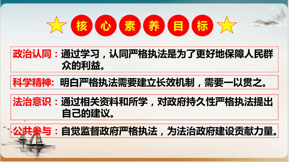 高中政治统编版必修三《政治与法治》严格执法公开课-课件.pptx_第2页