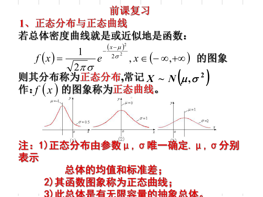 高二数学选修23~26正态分布课件2.ppt_第2页