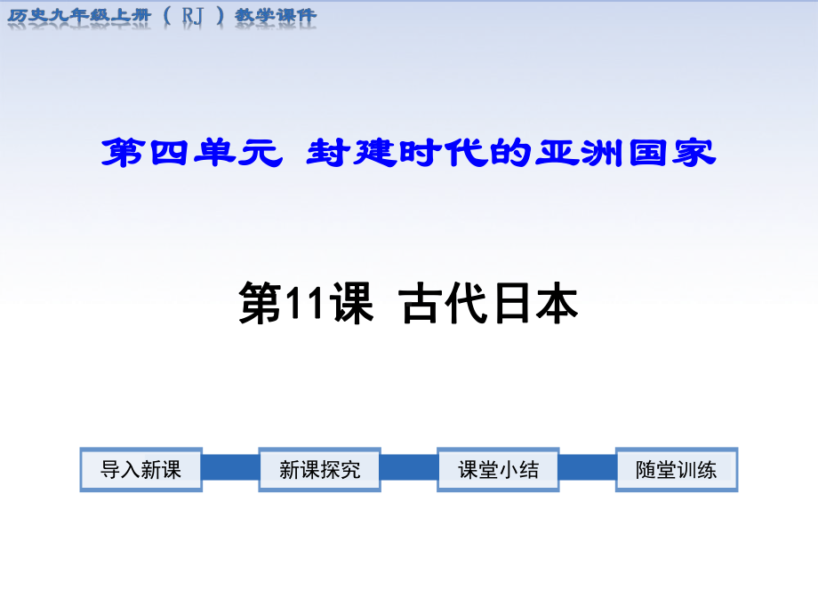 部编版九年级历史上册第12课《古代日本》优质课件.ppt_第1页
