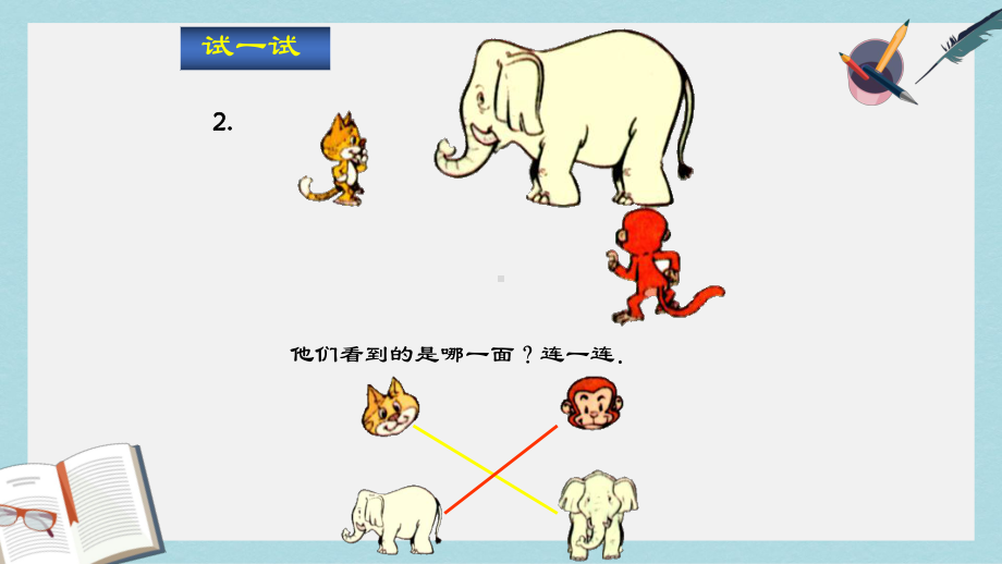 （小学数学）人教版二年级上册数学《观察物体》1课件.ppt_第3页