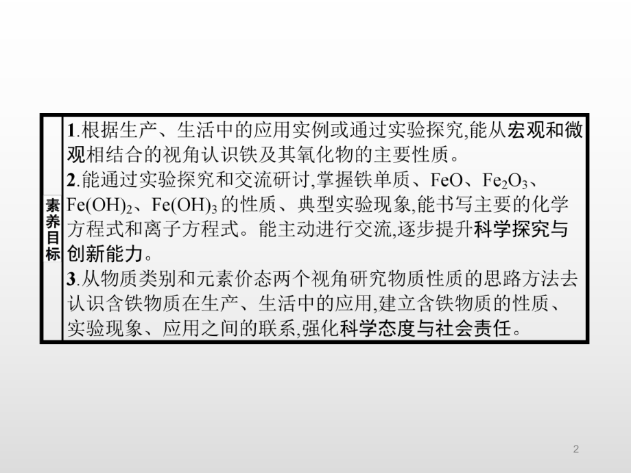 高一化学课件-铁、铁的氧化物和铁的氢氧化物.pptx_第2页