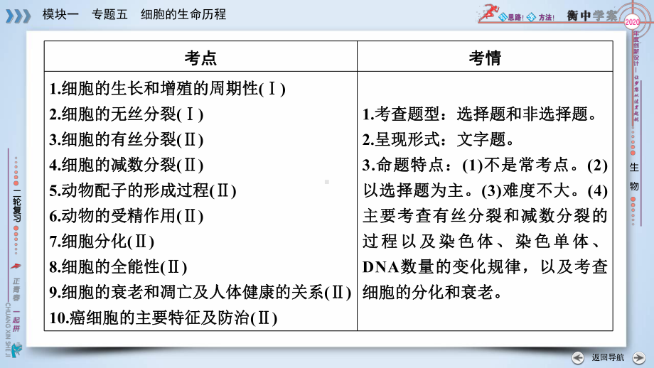 模块一-专题五-细胞的生命历程-2020版二轮复习-生物课件优质课公开课评优课.ppt_第2页