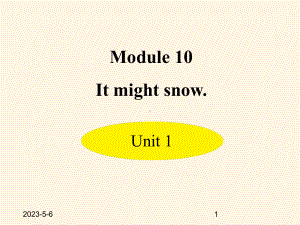 最新外研版八年级上册英语课件：-Module-10-Unit-1.ppt