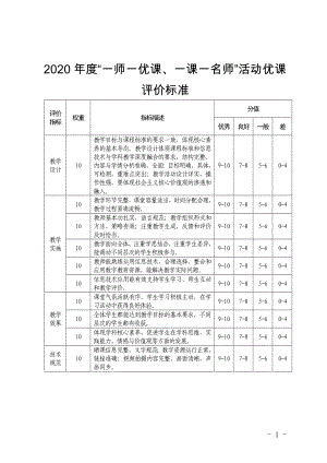 优课评价标准.docx