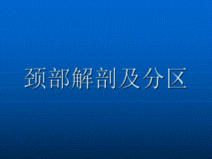 颈部淋巴结分区新版本课件.ppt