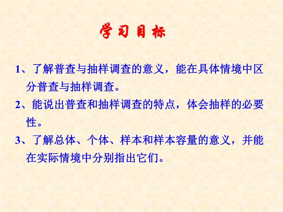 青岛版七年级上册41-普查与抽样调查课件.ppt_第3页