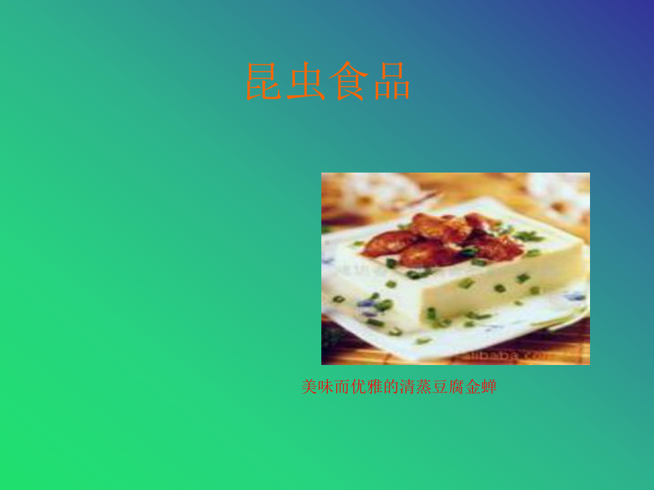 昆虫食品产业简述.ppt_第1页