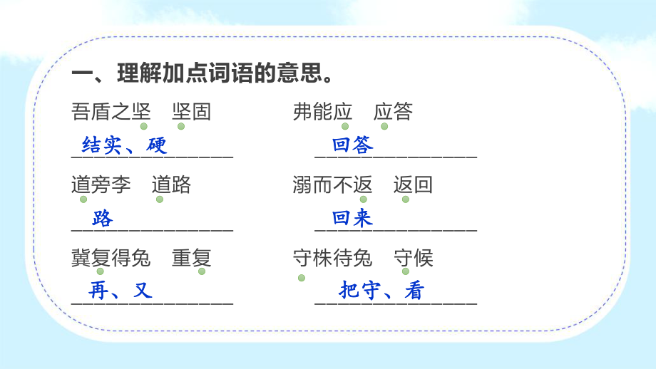 部编版语文五年级下册积累与运用语文园地专项练习(期末复习)课件.pptx_第2页