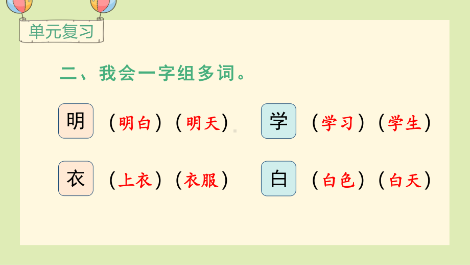 统编版小学一年级语文上册《语文园地七》优质课件.pptx_第3页