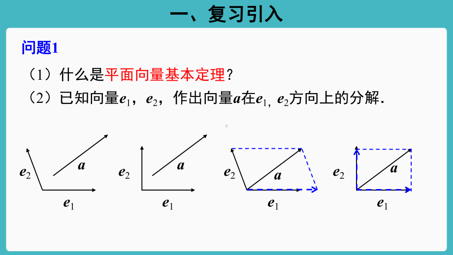 高中数学新教材《632平面向量的正交分解及坐标表示》公开课优秀课件(经典、完美、值得收藏).pptx_第3页