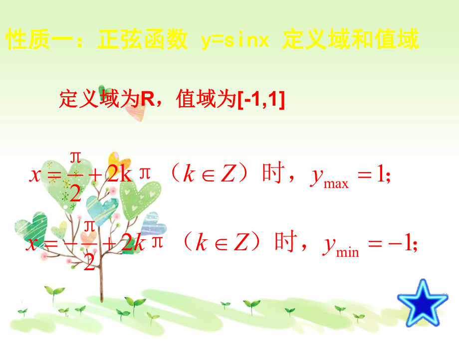 高一下册数学61正弦函数y=sinx的性质沪教版课件.ppt_第3页