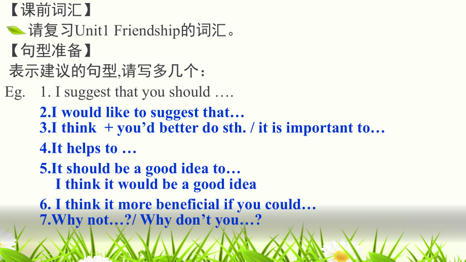 高中英语人教版必修一-：Unit-1-Friendship-话题写作-课件.pptx_第2页