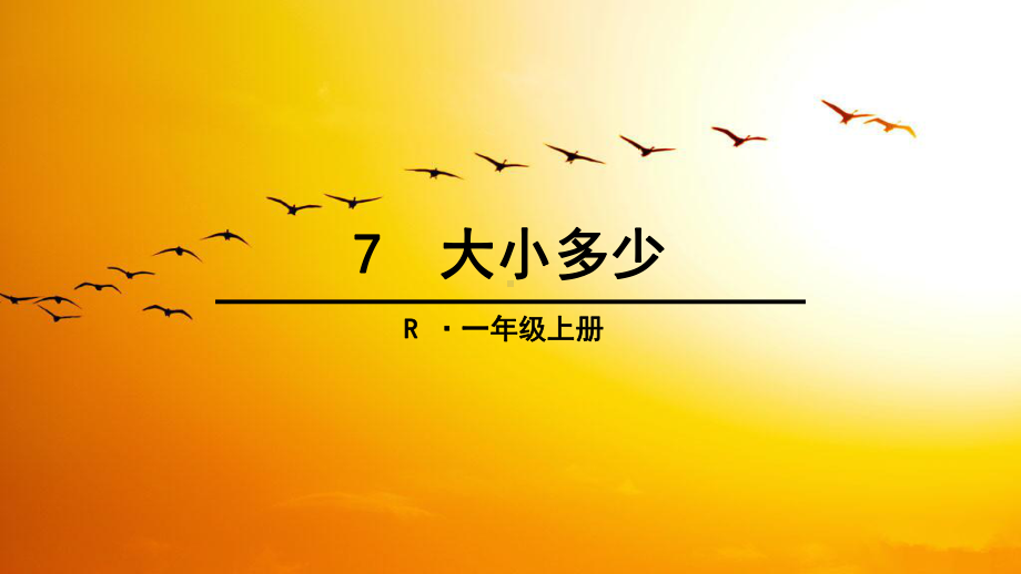 (部编)人教版小学语文一年级上册《-7-大小多少》-公开课课件参考.ppt_第1页