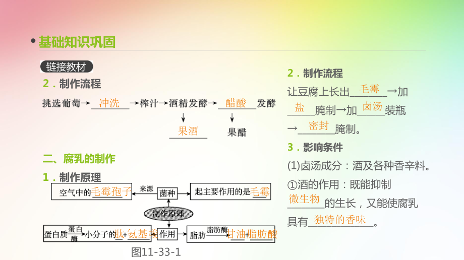 高中生物专项复习-第33讲--传统发酵技术的应用课件.pptx_第2页