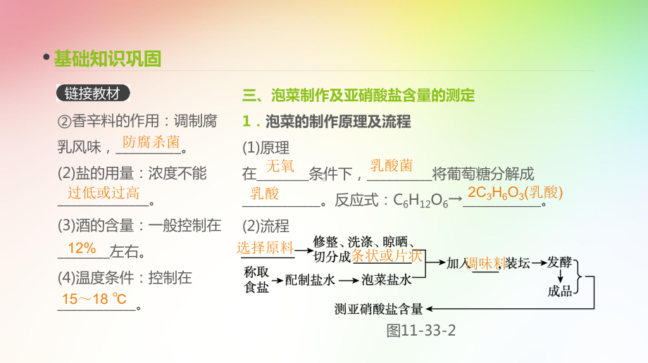 高中生物专项复习-第33讲--传统发酵技术的应用课件.pptx_第3页