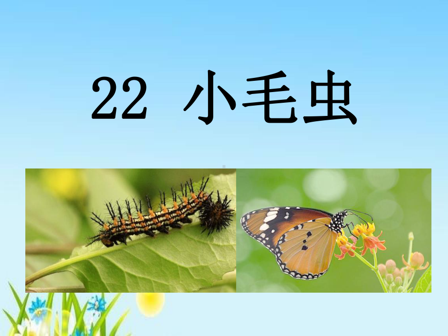 部编版二年级语文下册22-小毛虫课件(同名89).ppt_第1页