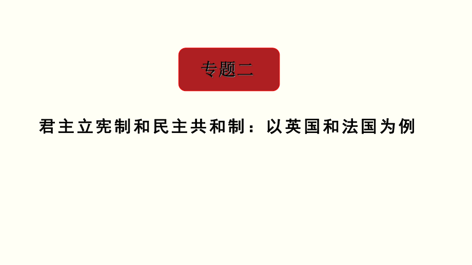 高中政治人教版选修三专题-21-英国的国王和君主立宪制-课件.pptx_第2页