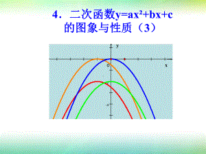 鲁教版五四制九年级数学上第三章第四节二次函数的图象与性质第三课时课件.ppt