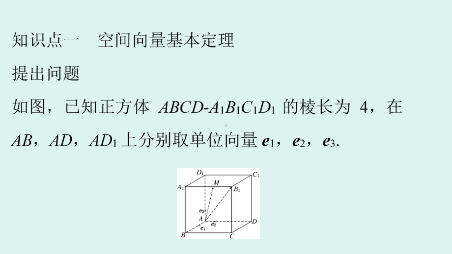 高中数学选修2-1课件15：314-空间向量的正交分解及其坐标表示.pptx_第2页