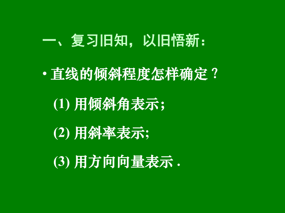 高中数学课件-直线方程的几种形式.ppt_第2页