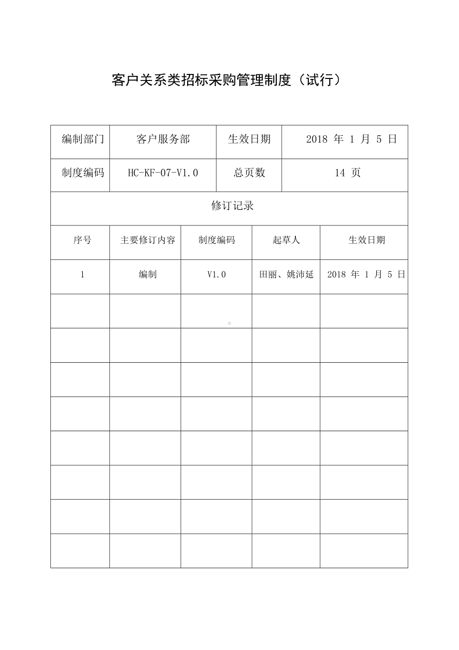 客户关系类招标采购管理制度(DOC 15页).docx_第1页