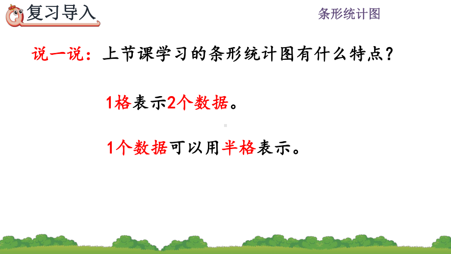 人教版四年级数学上册第7单元条形统计图73-一格代表多个单位的条形统计图课件.pptx_第3页