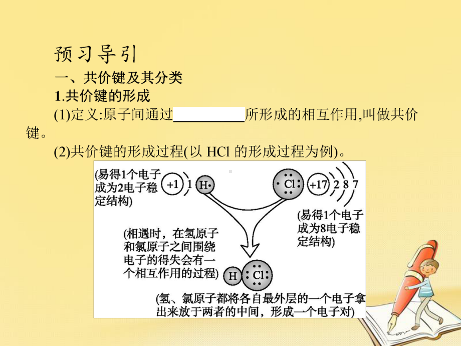 高一化学人教版必修2课件：第一章-第三节-第2课时共价键.ppt_第3页