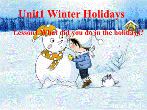 鲁科版小学英语五年级下册Unit-1《lesson-1-What-did-you-do-in-the-holidays》课件(同名95).ppt