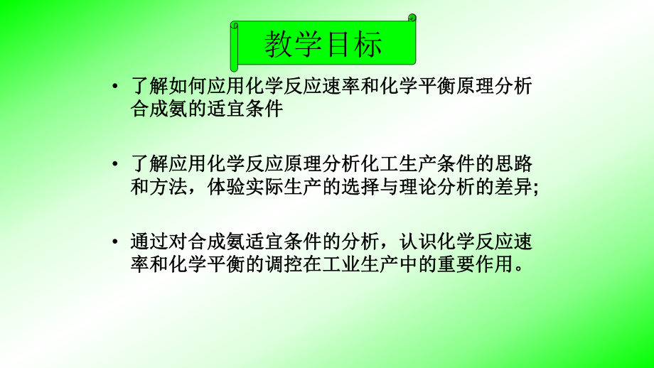 高二化学课件鲁科版选修四24-化学反应条件的优化—工业合成氨-公开课教学课件共-.ppt_第2页