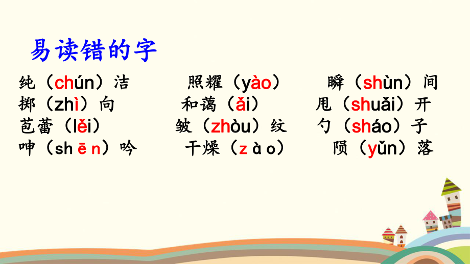 部编版六年级语文上册《生字专项复习》教学课件.pptx_第3页