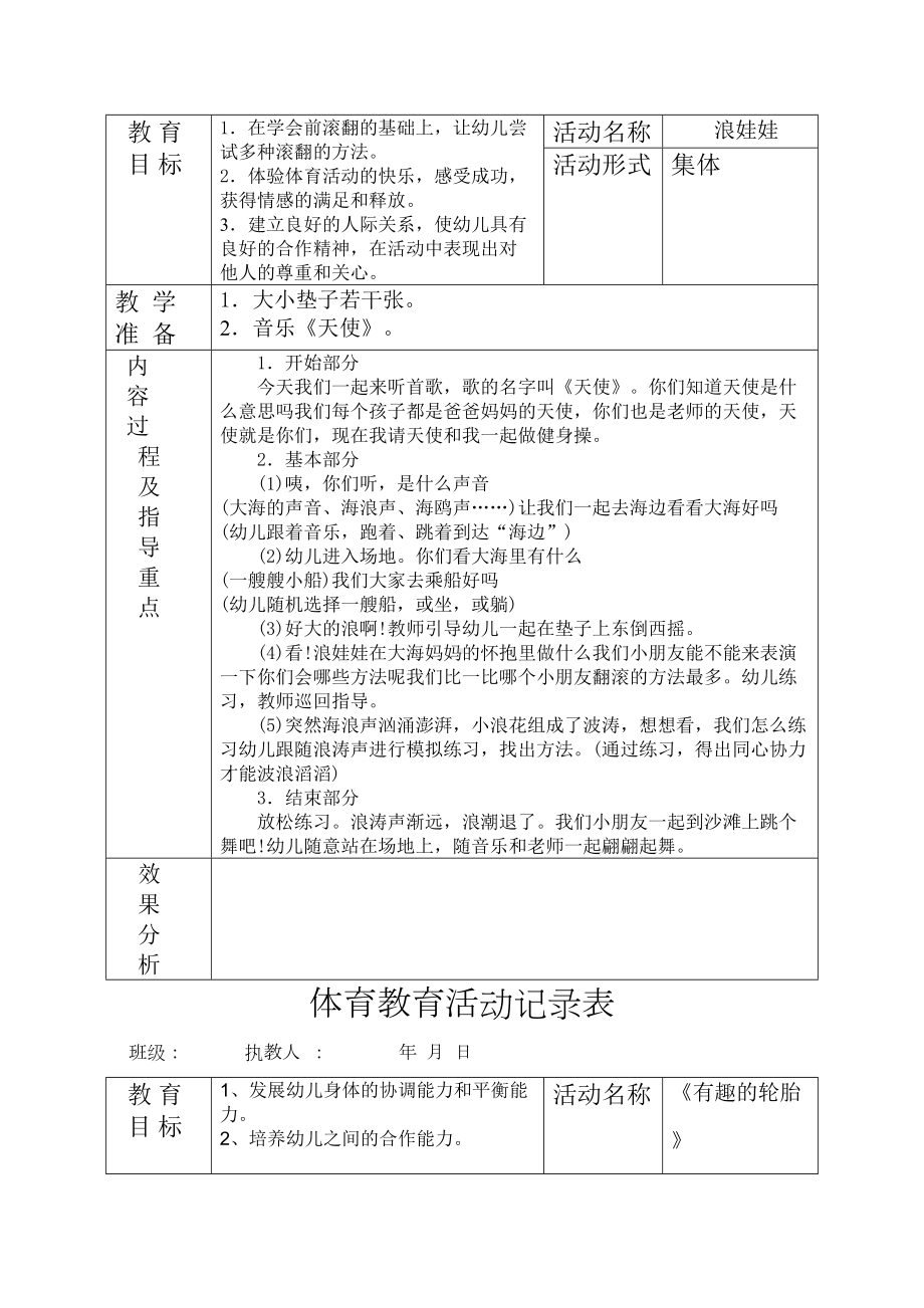 大班体育活动记录表-(2)(DOC 32页).docx_第2页