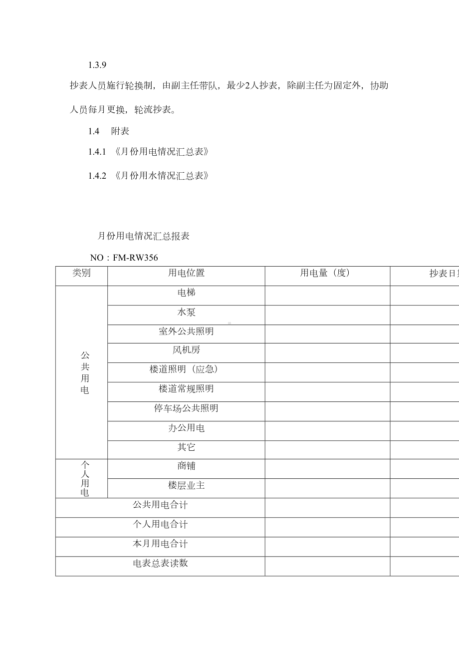 小区物业工程部水电管理制度教程文件(DOC 12页).doc_第2页