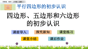 苏教版二年级数学上册第二单元《平行四边形的初步认识》教学课件.pptx