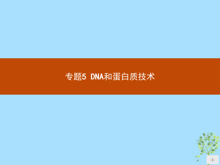 高中生物人教版选修1课件51-DNA的粗提取与鉴定.pptx_第1页