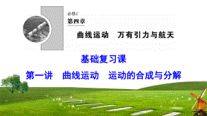 曲线运动-运动的合成与分解课件.ppt