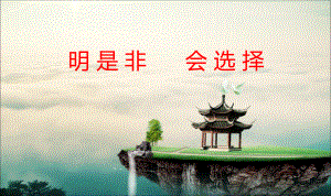 鲁人版《道德与法治》七年级下册202-明是非-会选择-课件.ppt