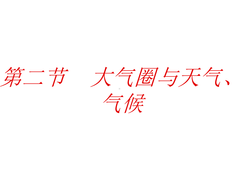 高一地理大气圈与天气课件.ppt_第1页