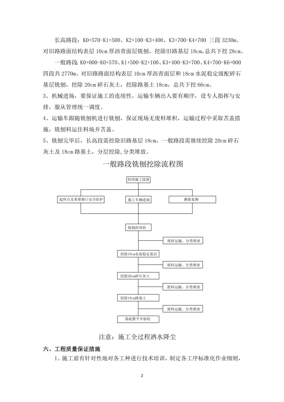 铣刨旧路施工方案.doc_第2页